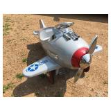 Pursuit U.S. Army All Metal Pedal Plane