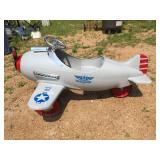 Pursuit U.S. Army All Metal Pedal Plane