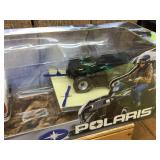 ERTL Polaris Magnum 500 with Ford Pickup and Trailer