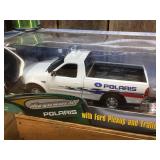 ERTL Polaris Magnum 500 with Ford Pickup and Trailer