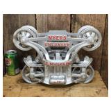 Vintage Restored Myers Unloader Barn Trolley