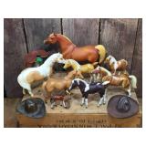 Group Bryer & Other Horses - Western Toy Items