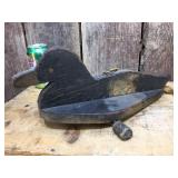 3 Vintage Wooden Duck Decoys - Glass Eyes