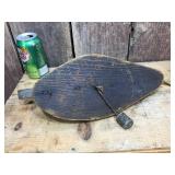 3 Vintage Wooden Duck Decoys - Glass Eyes