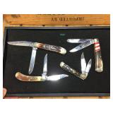 2 Steel Warrior - 2 Bear & Bull Pocket Knives