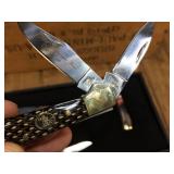 2 Steel Warrior - 2 Bear & Bull Pocket Knives