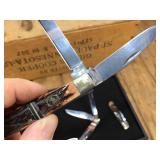 2 Steel Warrior - 2 Bear & Bull Pocket Knives