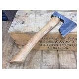 Unusual Vintage Carving Type Hatchet - 12 1/2"