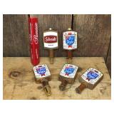 Vintage Schmidt - Grain Belt - Old Style - Beer Tap Handles