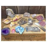 Slabbed Mineral Samples