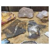 Slabbed Mineral Samples