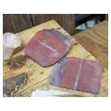 Slabbed Mineral Samples