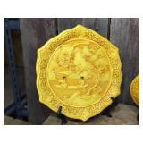 Oriental Carved Resin Pieces