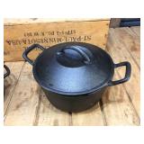 2 Cast Iron Dutch Ovens - Lodge