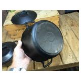 2 Cast Iron Dutch Ovens - Lodge