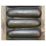 Vintage Cast Iron Wagner Junior - Krusty Korn Dogs - Pan