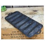 Vintage Cast Iron Wagner Junior - Krusty Korn Dogs - Pan