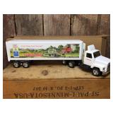 2 ERTL Tractor Trailers - Land O Lakes - Super Value