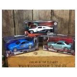 3 JADA "Fast & Furious" Die Cast Cars