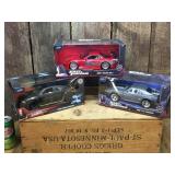 3 JADA "Fast & Furious" Die Cast Cars