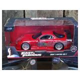 3 JADA "Fast & Furious" Die Cast Cars
