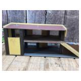 Vintage "Keystone Service Station" Toy Set with Cars