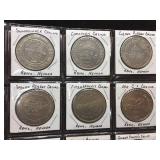 12 Vintage Casino Coins - See Pics