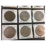 12 Vintage Casino Coins - See Pics