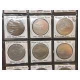 12 Vintage Casino Coins - See Pics