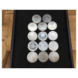 14 Vintage Casino Coins - See Pics