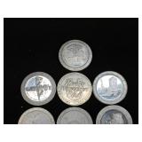 13 Vintage Casino Coins - See Pics