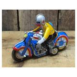 Tin Wind-Up Motorcycle Toy - China