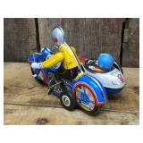 Tin Wind-Up Motorcycle Toy - China
