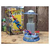 Schylling "Superman Classic" Tin Carousel Toy