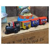 3 Wind-Up Tin Toys