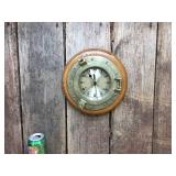 Wood & Brass Ships Portal Themed Clock
