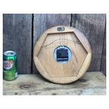 Wood & Brass Ships Portal Themed Clock