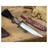 Central America Bone - Horn - Tribal Type Knives - Sheaths