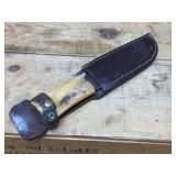 Central America Bone - Horn - Tribal Type Knives - Sheaths
