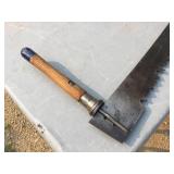 Vintage Restored 2-Man Saw 5 1/2