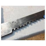 Vintage Restored 2-Man Saw 5 1/2