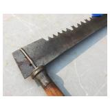 Vintage Restored 2-Man Saw 5 1/2