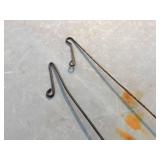 2 Vintage Chicken Grabbers - 45"