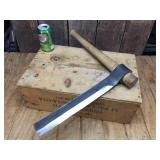 Seven Pines Forge Hand Forged Froe - Look It Up!