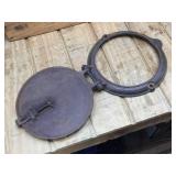 Vintage Cast I.H.C. "CB&Q Planter" Cover