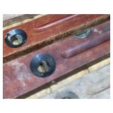 5 Wooden Stanley Levels Plus 1