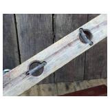 5 Wooden Stanley Levels Plus 1