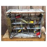 Vintage Fishing Lure Display - 15" x 12" x 6"