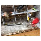 Vintage Fishing Lure Display - 15" x 12" x 6"