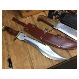 3 Large Hunting/Rambo Style Knives